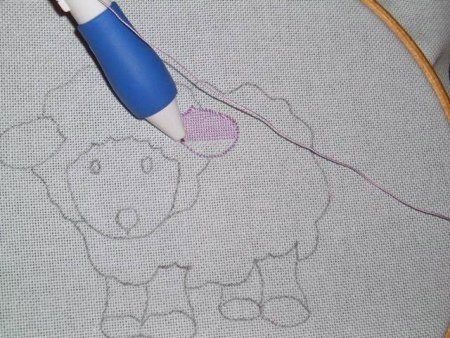 Ковровая вышивка иглой для начинающих