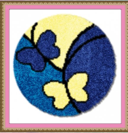 Узелковая ковровая вышивка