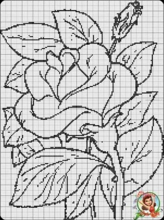 Схемы для ковровой вышивки иглой