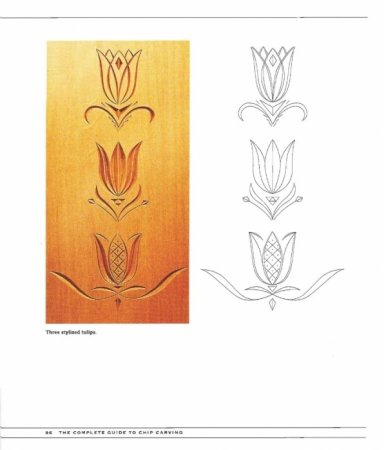 Простые рисунки для резьбы по дереву