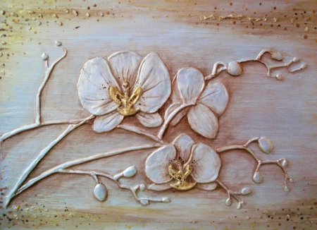 Объемная штукатурка на стене