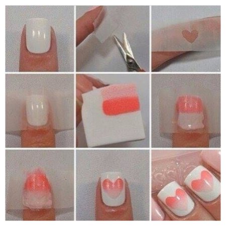 Пошаговый маникюр в домашних