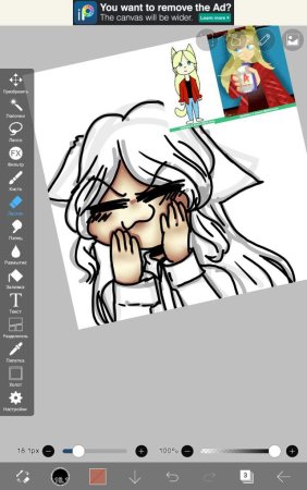 Рисунки в приложении IBISPAINT X для начинающих