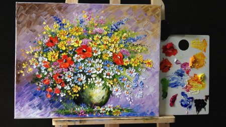 Рисование акрилом