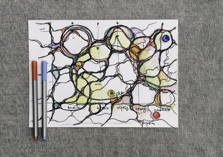 Бабочка в нейрографике