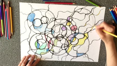 Нейрографика Мандала алгоритм