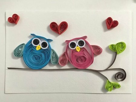 Квиллинг Сова