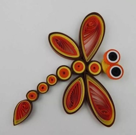 Квиллинг птицы