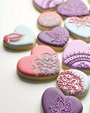 Роспись имбирных пряников айсингом