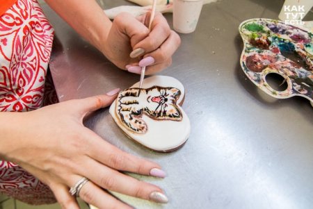 Мастер класс по росписи имбирных пряников