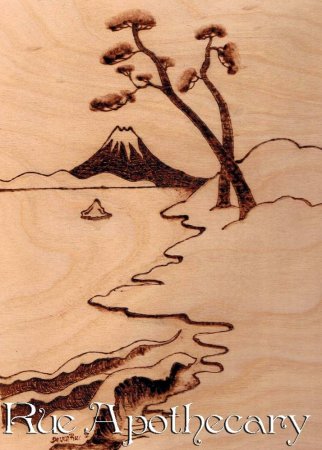 Узоры выжигателем по дереву