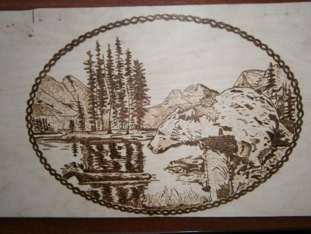 Кружок выжигания по дереву