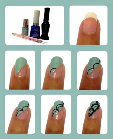 Маникюр гель лаком для начинающих пошагово