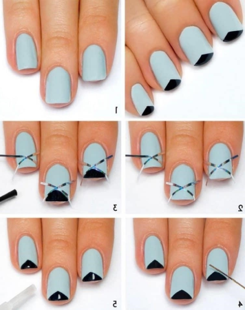 Простой маникюр