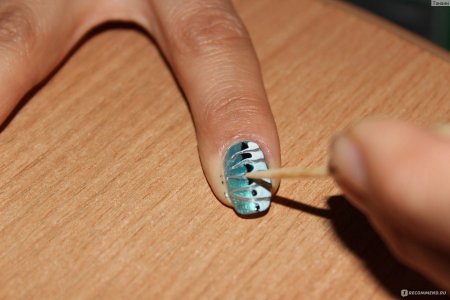 Схемы рисования на ногтях