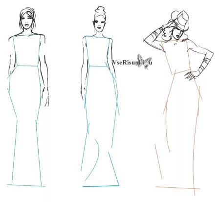 Платье карандашом для начинающих