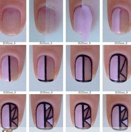 Ногти для новичков пошагово