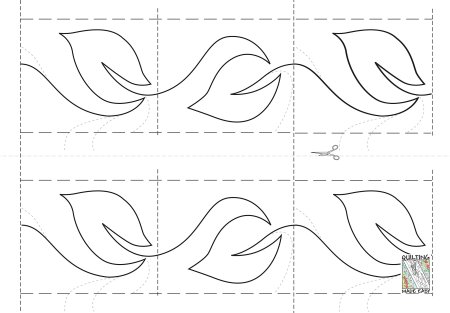 Схемы Стежки для квилтинга