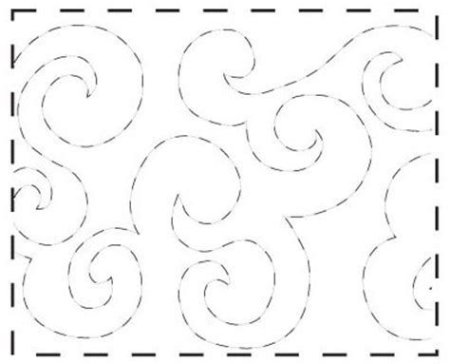 Схема Стежки для квилта