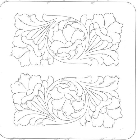 Шеридан тиснение орнаменты