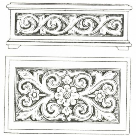 Резьба по дереву орнаменты и узоры