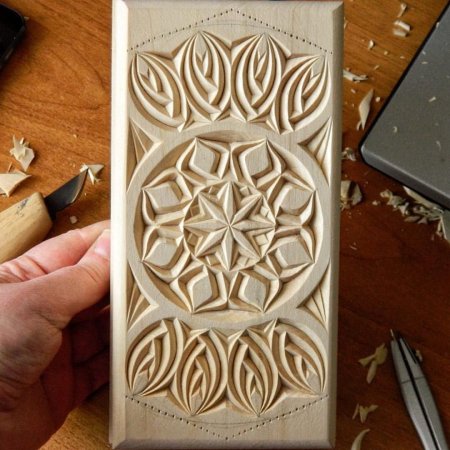 Геометрическая резьба узоры для шкатулки