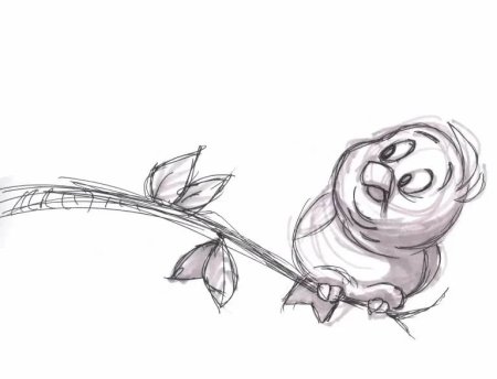 Скетчи животных мультяшных