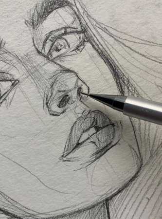 Эскизы карандашом