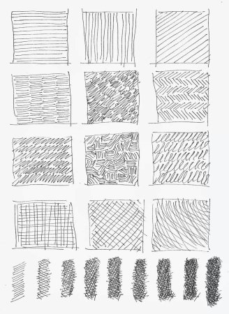 Штриховка карандашом