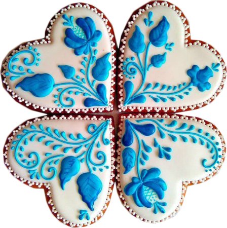 Расписные пряники Гжель