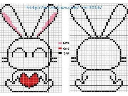 Простые схемы вышивки крестом