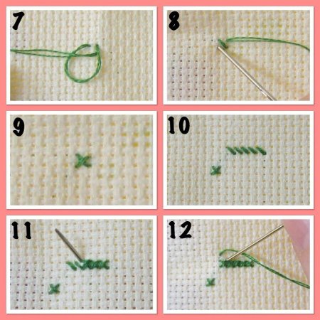 Простые схемы вышивки крестом