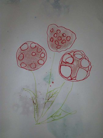 Техника рисования мыльными пузырями