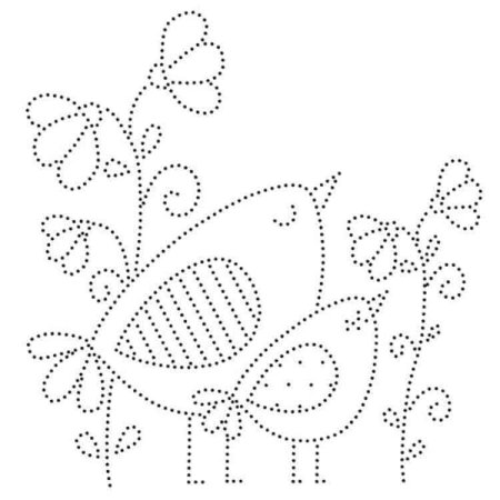 Контур для вышивания