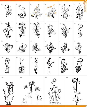 Схемы рисования на ногтях