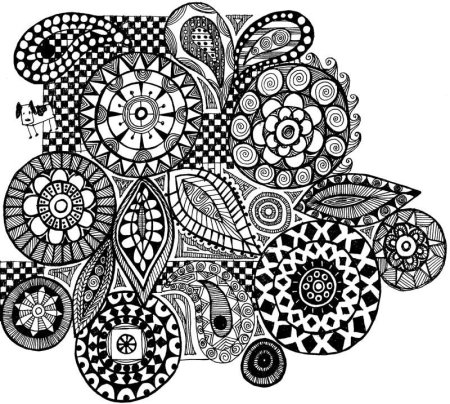 Стиль Зентангл