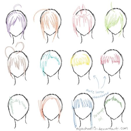 Волосы для рисования