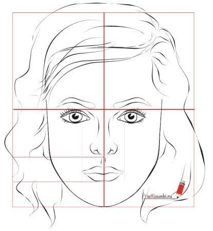 Рисуем портрет поэтапно