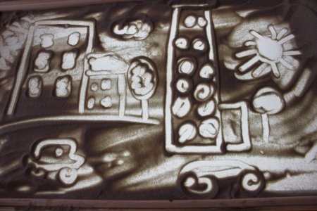 Песочная анимация Египет