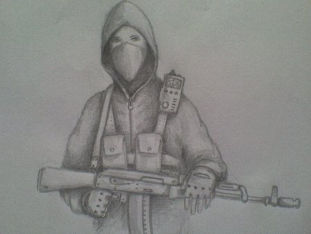 Сталкер рисунки