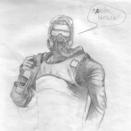 Рисунки сталкер лёгкие