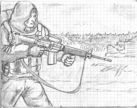 Сталкер карандашом