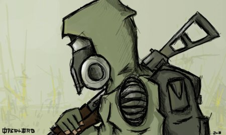 Сталкер рисунки