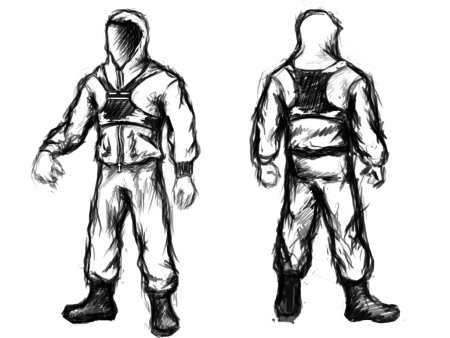 Рисунки сталкер лёгкие