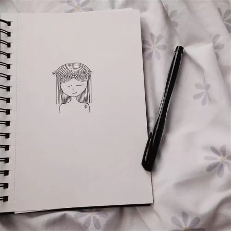 Маленькие рисунки для скейч бука