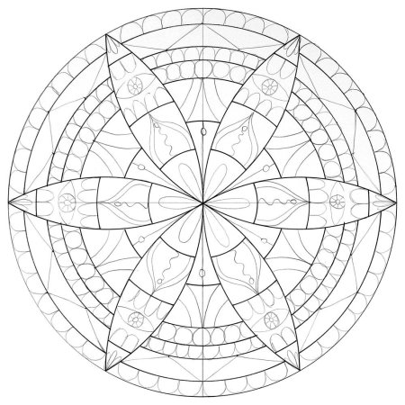 Рисование мандал для начинающих