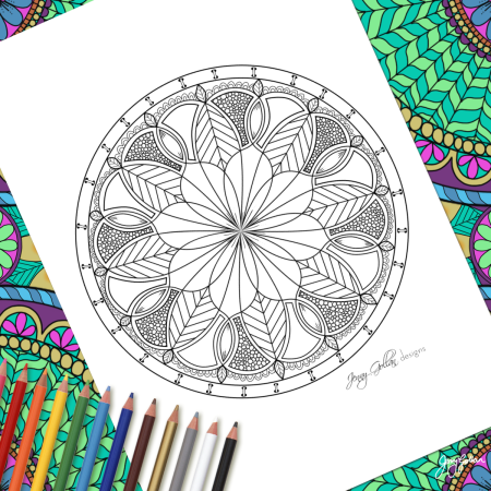 Элементы мандалы рисование