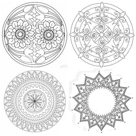 Рисование мандал для начинающих