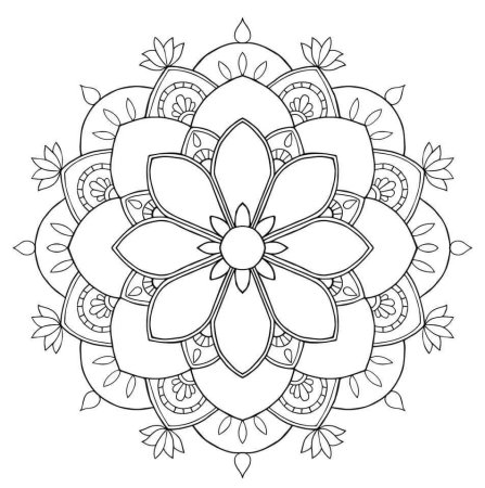 Мандала простая
