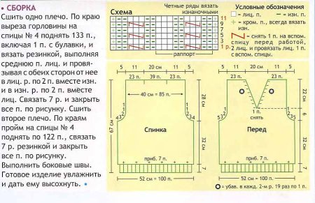 Вязание мужская безрукавка 52 размер спицами